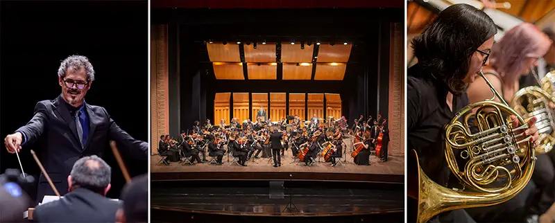 Orquestra Sinfônica da Universidade Estadual do Ceará - UECE (Fotos: Guilherme Silva)