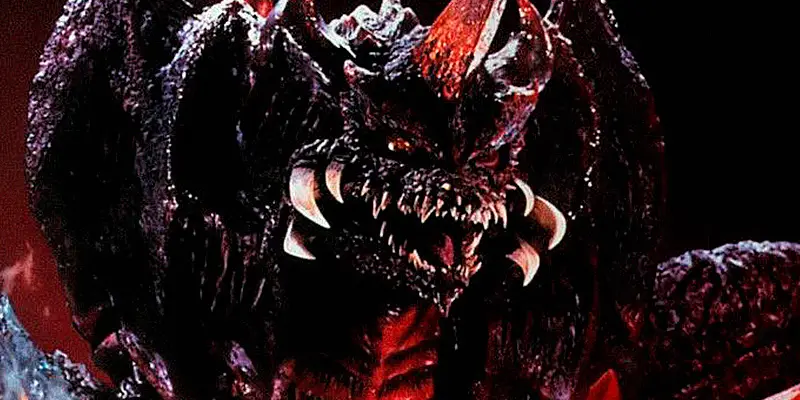 Godzilla vs. Destoroyah (ゴジラＶＳデストロイア, Gojira tai Desutoroia, 1995) Fonte: Divulgação Toho